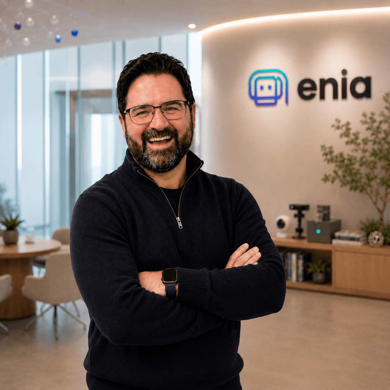 Federico Comesaña en Enia